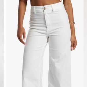 Billabong Free Fall High Rise Wide Leg Jeans
